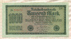 1000 марок. Германия 1922г