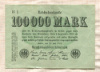 100000 марок. Германия 1923г