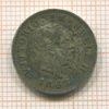 50 сентесимо. Италия 1863г