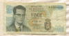 20 франков. Бельгия 1964г