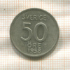 50 эре. Швеция 1958г