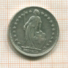 1 франк. Швейцария 1937г