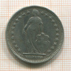 2 франка. Швейцария 1932г