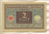 2 марки. Германия 1920г