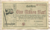 1000000 марок. Германия 1923г