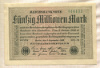 50000000 марок. Германия 1923г