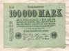 100000 марок. Германия 1923г