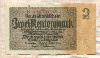 2 марки. Германия 1937г