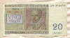 20 франков. Бельгия 1956г