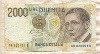 2000 лир. Италия 1990г