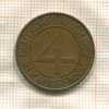 4 пфеннига. Германия 1932г