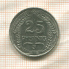 25 пфеннигов. Германия 1910г