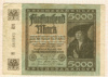 Германия. 5000 марок 1922г