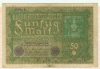 Германия. 50 марок 1919г