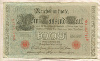 1000 марок. Германия 1910г
