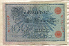 100 марок. Германия 1908г