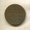 1/2 крейцера. Гессен-Кассель 1783г