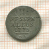 2 альбуса. Гессен-Кассель 1778г
