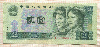 2 юаня. Китай 1980г