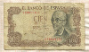 100 песет. Испания 1970г