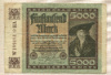 5000 марок. Германия 1922г