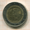 2 евро. Нидерланды 2013г