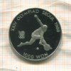 1000 вон. Южная Корея. ПРУ 1987г