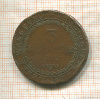 3 крейцера. Австрия 1812г