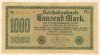 Германия. 1000 марок 1923г