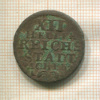 12 геллеров. Ахен 1759г