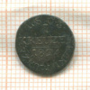 1 крейцер. Саксен-Кобург-Заальфельд 1824г