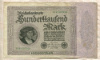100000 марок. Германия 1923г