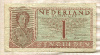 1 гульден. Нидерланды 1943г