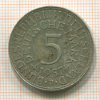 5 марок. Германия 1957г