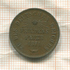 1 крейцер. Баден 1871г