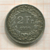 2 франка. Швейцария 1939г