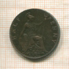 1/2 пенни. Великобритания 1904г