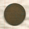 4 пфеннинга. Пруссия 1860г