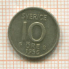 10 эре. Швеция 1956г