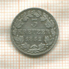 3 крейцера. Бавария 1852г