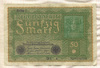 50 марок. Германия 1919г