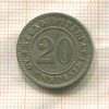 20 сентесимо. Италия 1894г