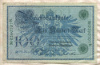 100 марок. Германия 1908г