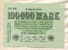 100000 марок. Германия 1923г