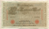 1000 марок. Германия 1910г