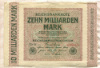 1000000000 марок. Германия 1923г