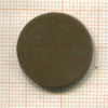 1 пфенниг. Гессен-Дармштадт 1777г