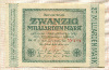 20000000000 марок. Германия 1923г