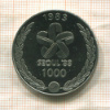 1000 вон. Южная Корея 1983г