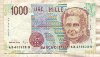 1000 лир. Италия 1990г